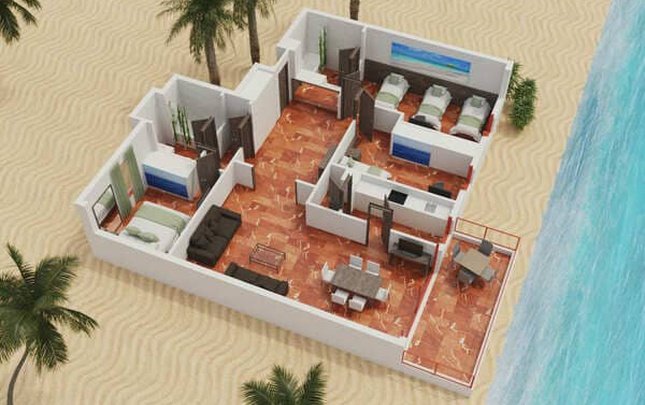 Caribbean diamond apartment Apartotel Magic Tropical Splash Finestrat