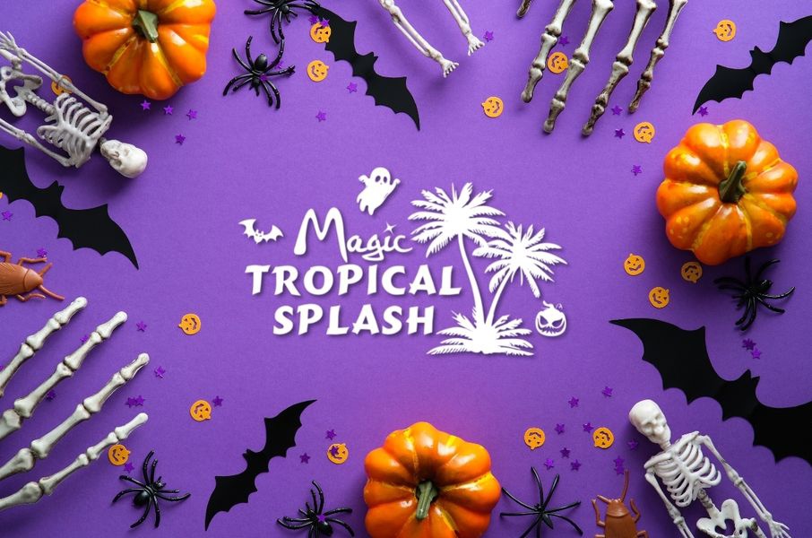  Disfraces, foso del terror... ¡Reserva ya tu Halloween 2023 más divertido! Apartotel Magic Tropical Splash Finestrat